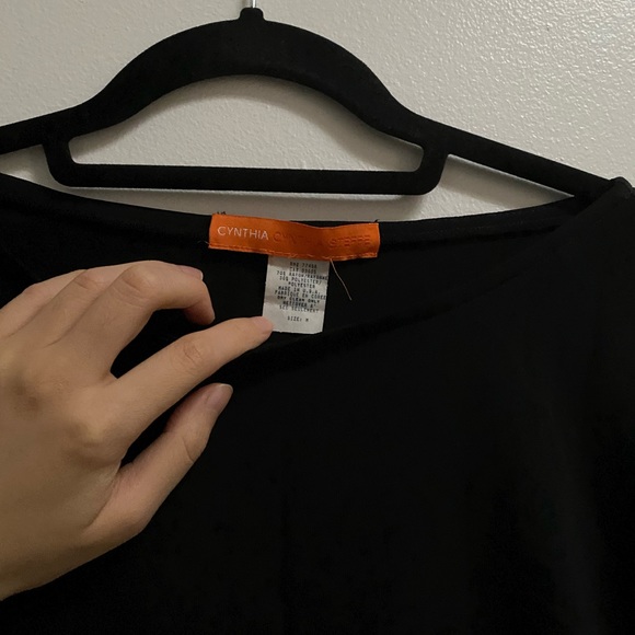 Vintage Cynthia Steffe Black Shift Dress - Picture 4 of 5